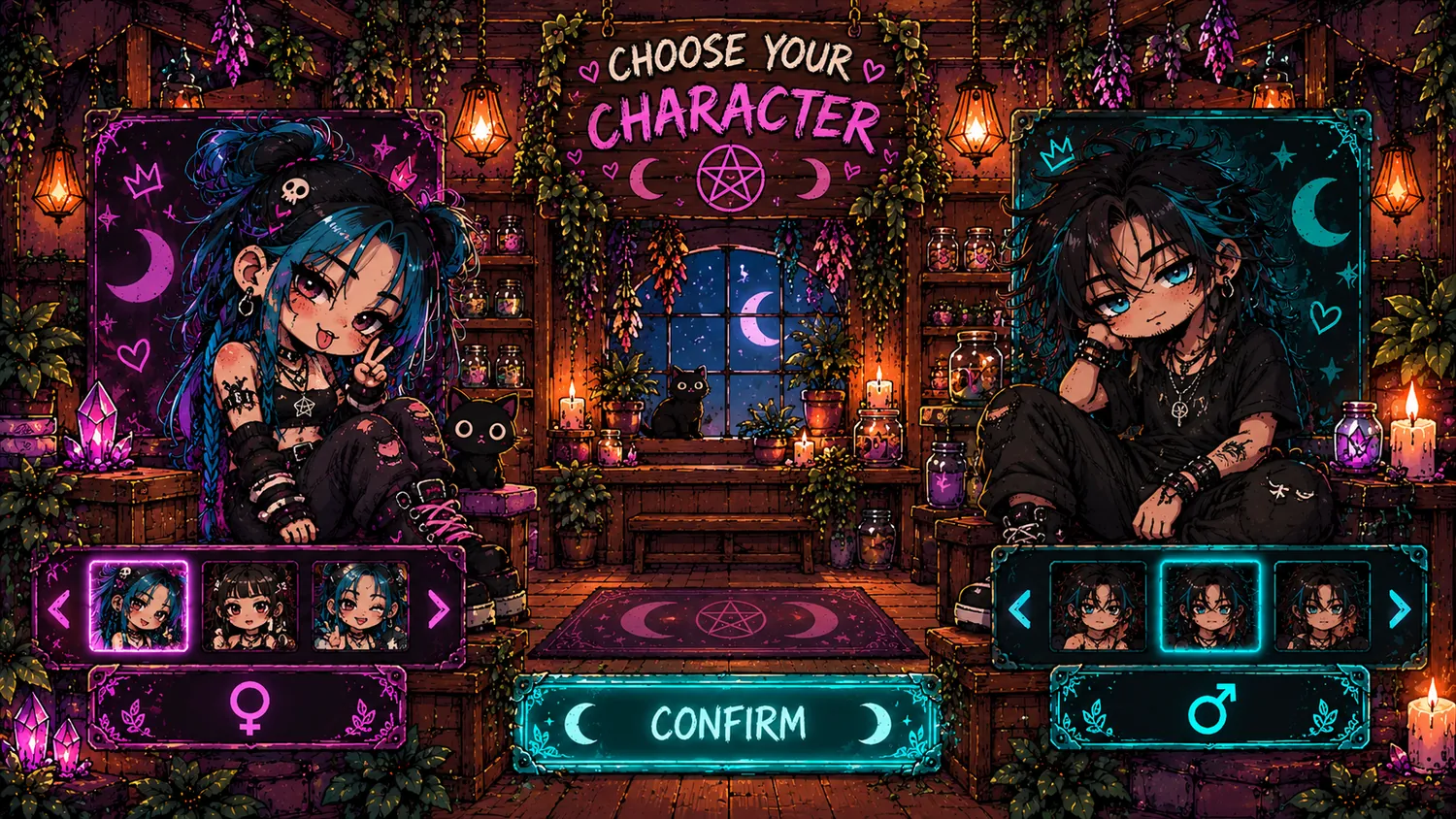Choose your character